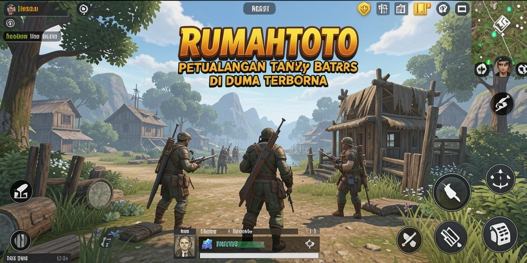 Gameplay RUMAHTOTO yang imersif dan penuh petualangan